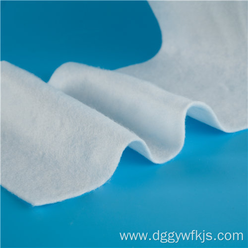 Cotton polyester needle punched non-woven fabric